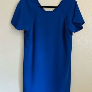 Ann Taylor Blue Mini Dress